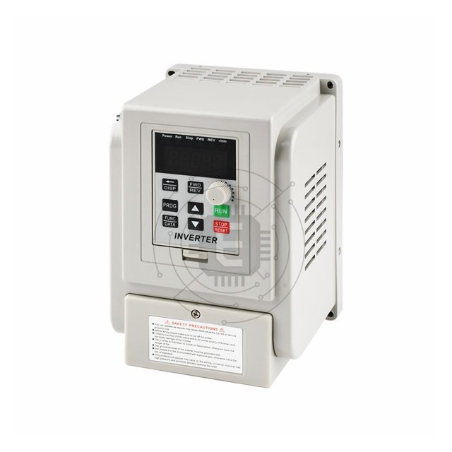 220 0.45KW 0.75KW 1.5KW 2.2KW 4KW Single Phase Inverter VFD 2 3 Inverter Frequency Converter Frequenc Drive Spindle Speed ,Clear Interface