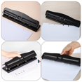 thumbnail image 2 of LOVEVER Four Hole Punching Machine Tools 4 Hole Punch for Paper Dicrool Paper Holes Puncher, 2 of 6