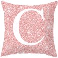thumbnail image 1 of Housse de Coussin Lettre Décorative Alphabet pour la Maison, 1 of 10