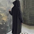 thumbnail image 3 of CEHVOM Ladies Sweaters Long Sleeve Solid Ladies Pockets Coats Women Blouse, 3 of 5
