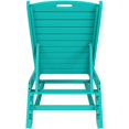 thumbnail image 4 of Chaises Longues en Plastique Adirondack Classiques pour Extérieur (Ensemble de 2), 4 of 9