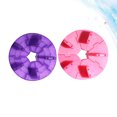 thumbnail image 2 of KAKOWELY 2pcs Detachable Nail Art Display Holder Practice Frame Manicures Polish DIY Stand Beginners Exercise Rack Beauty Tools (Pink and Purple),3.23X"X1.06"X3.23", 2 of 4