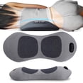 thumbnail image 1 of Triple Fusion Back Massager-2026 Uptodate 3-in-1 Back Massager with Traction Lifting and Vibration Massage and Heat Compress for Neck and Shoulder and Back (Black), 1 of 8