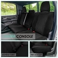 thumbnail image 4 of FH Group Neoprene Waterproof Rear Seat Covers for 2022-2024 Dodge RAM 1500 Black, 4 of 5