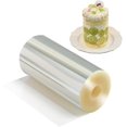 thumbnail image 1 of Btrquedo Cake Collars Transparent Acetate Strips for Cake, Chocolate Mousse Baking, Cake Decorating (5 inch), 1 of 7
