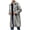 ZB-Gray, variant on fartey Men's Plus Size Sherpa Lined Jackets Thick Warm Fur Collar Winter Cardigan Jackets Baggy Fit Long Sleeve Faux Suede Sherpa Long Puffer Coat, S-5XL