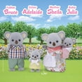 thumbnail image 4 of Famille Outback Koala de Calico Critters, ensemble de 4 poupées figurines à collectionner, 4 of 7