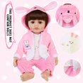 thumbnail image 4 of EGNMCR Robe de Poupée Fille Belle Robe Adaptée pour Poupée de 22 Pouces Robe de Poupée de Noël Sans Poupée Vêtements de Poupée, 4 of 8