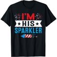 thumbnail image 1 of T-Shirt Assorti 4 Juillet pour Couples - Noir - 3TG, 1 of 2