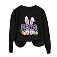 thumbnail image 2 of EGNMCR Easter T-Shirt Imprimé T-Shirts Graphiques pour Femmes Chemises pour Femmes Col Rond Easter Haut Imprimé à Manches Longues Chandails T-Shirts pour Femmes, 2 of 4