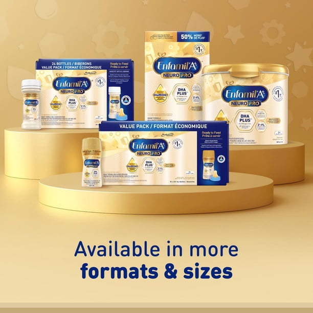 Enfamil A+ NeuroPro, Baby Formula, Infant Formula, 0-12 months