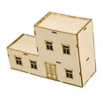 thumbnail image 4 of TISHITA 1:60 Scale Decor Miniature House Model for Gift Teens Adults Micro Landscape Style B, 4 of 8