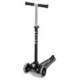 thumbnail image 1 of Radio Flyer Kids Scooter, Flyer Glider Pro Ride On Toy w/ Light Up Wheels, Black, 1 of 9