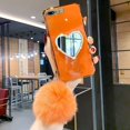 thumbnail image 1 of Makeup Mirror Mobile Phone Case, Luxurious Bling Heart-Shaped Mirror Phone Case(iPhone 7plus/8plus), 1 of 8