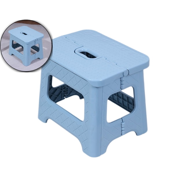 Dvruxg Folding Step Stool, Step Stool, Heavy Duty Step Stools for Adults, Compact Foot Stools, Light-Weight Toddler Step Stool for Kitchen, Bathroom