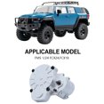 thumbnail image 3 of ZheElen RCGOFOLLOW Aluminum Alloy Silent Performance Gear Box Silent Performance Rc Gear Box For 1/24 FMS FCX18 FCX24 RC Car Accessories Silver, 3 of 6