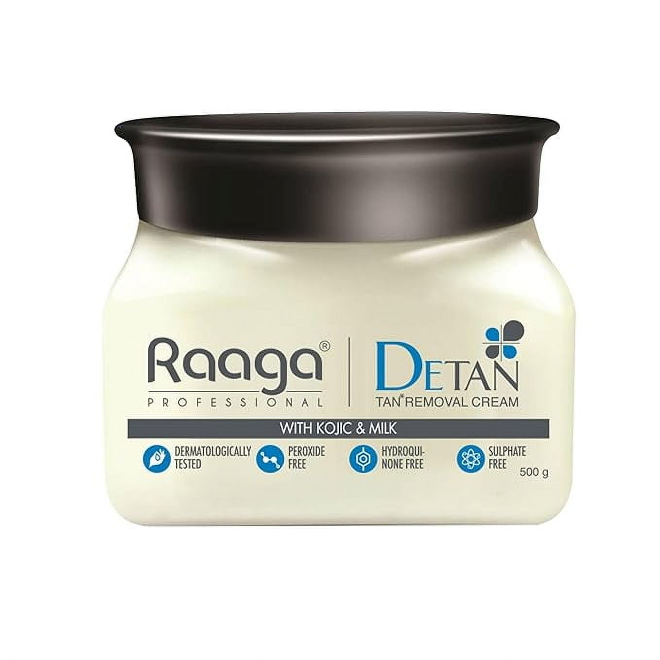 Raaga Professional De-Tan Pack | Tan Removal Cream with Kojic and