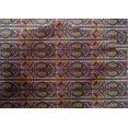 thumbnail image 4 of oneOone Cotton Silk Fabric Stripe|Leaves & Floral Block Print Sewing Fabric BTY 42 Inch Wide, 4 of 4