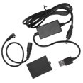 thumbnail image 2 of L Dummy Battery,LPE10 Dummy Battery DC Dummy Batteryfor Canon L Dummy Batterywith USB Cable User-Friendly Design, 2 of 14
