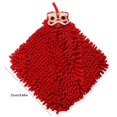 thumbnail image 3 of Oleegame 2PC Ten Dollar Items Soft Hand Towel New Year's Red Creative Kitchen Thickened Towel Quick Dry Hanging Wash Towel Kitchen Accessories, 3 of 6