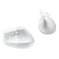 thumbnail image 4 of Logitech Lift Vertical Ergonomic Mouse - Vertical mouse - ergonomic - 6 buttons - wireless - Bluetooth, 2.4 GHz - Logitech Logi Bolt USB receiver - off-white, 4 of 13