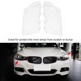 thumbnail image 2 of Headlight Lens Cover  Left +right Headlamp  Clear Plastic Lens Cover  Front Left +right Headlamp  Headlight Lens Cover For  1 Pair Front Left +Right Headlamp Clear Plastic Lens, 2 of 8