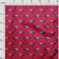 thumbnail image 2 of oneOone Polyester Lycra Fabric Heron Block Printed Craft Fabric BTY 56 Inch Wide, 2 of 4