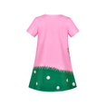 thumbnail image 2 of Girls Dress Tee Shirt Forest Tree House Applique Squirrel Short Sleeve 8 Years, 2 of 6