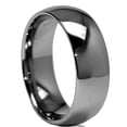 thumbnail image 1 of 8MM Classic Dome Men's Tungsten Carbide Ring Wedding Band size 14, 1 of 4