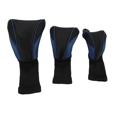 Ensemble de 3 Couvre-Chefs de Club, Housses Protectrices de Club en Nylon Respirant en Bois avec Étiquettes Interchangeables