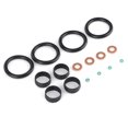 thumbnail image 2 of Ccdes Fuel Injector Washer,Injector Seal Set,Fuel Injector Seal Set Washer O‑Ring Replacement 198196 Fit for Citroen Nemo Xsara C1 C2 C3, 2 of 8