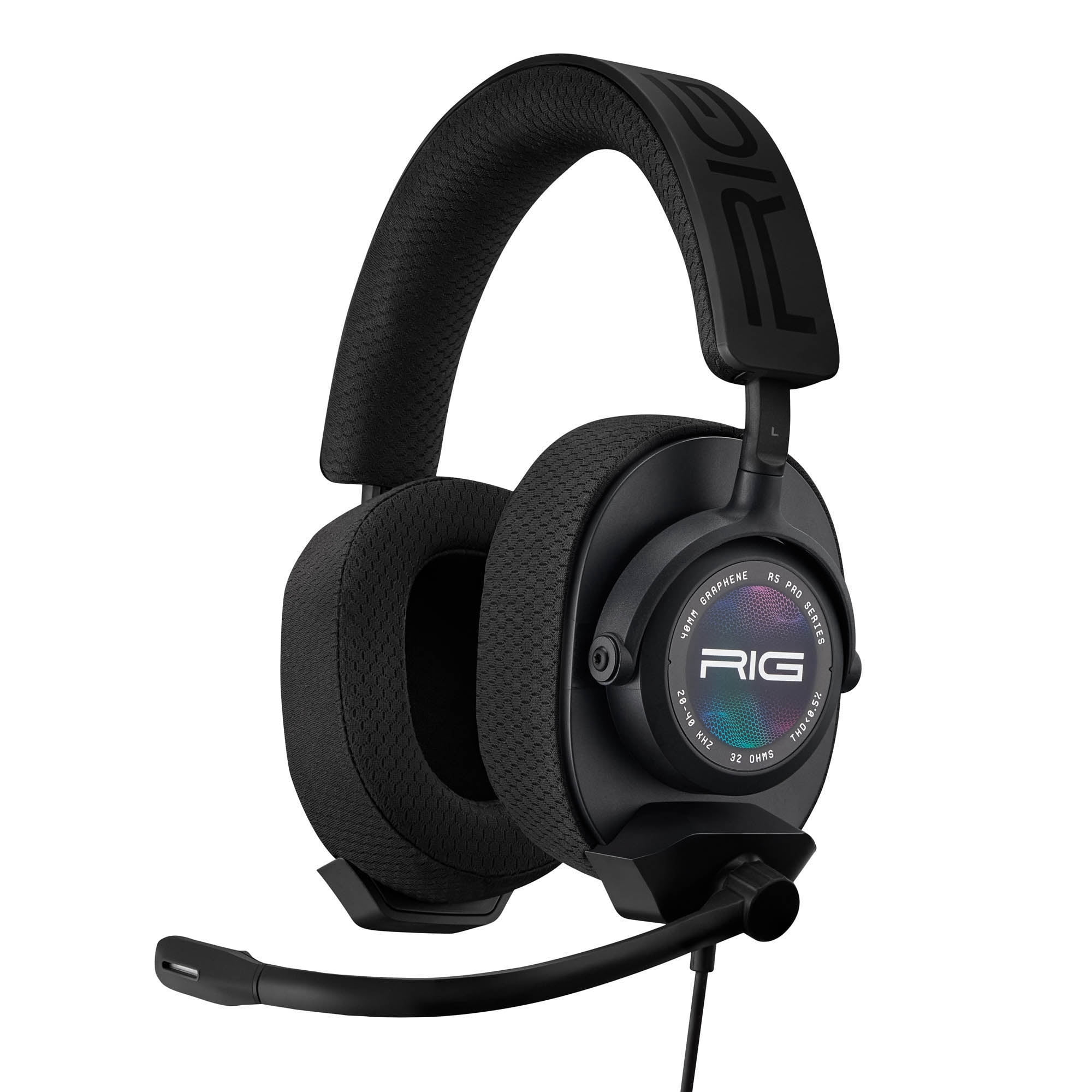 RIG R5 SPEAR PRO HX | Competitive Wired Gaming Headset with Graphene Drivers for Xbox - Black
