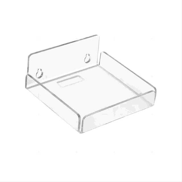 Tablette Flottante Murale en Acrylique - Rangement Sans Perçage pour Petits Articles
