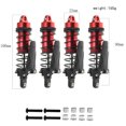 thumbnail image 4 of stanreset Aluminum Alloy 1/16 Front Rear Shock Absorber For SLASH Huan 727 Crawler 4pcs RC Car Accessories Replacement Parts TYPE11, 4 of 6