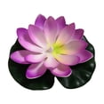 thumbnail image 2 of Wzzjkit Water Sensing Lotuse Pool Lamp Floating Lotuse Pool Lamp Water Sensing Floating Pool Lamp LED Floating Solar Pool Lamp Diwali Festival Blessing River Lantern, 2 of 6