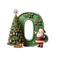 thumbnail image 2 of LSLJS 26 Letters Christmas Tree Decoration Pendant Christmas Tree Ornaments Personalized DIY Christmas Ornaments Christmas Decorations Xmas Tree Hanging Decor Christmas Ornaments, 2 of 5