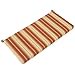 thumbnail image 3 of Coussin de Causeuse d'Extérieur en Polyester Filé de 40 Pouces par 19 Pouces - Kingsley Stripe Ruby, 3 of 4