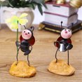 thumbnail image 4 of TFixol Whimsical Ladybug Metal Art: Handcrafted Garden & Home Decor with Rust-Resistant Finish, 4 of 7