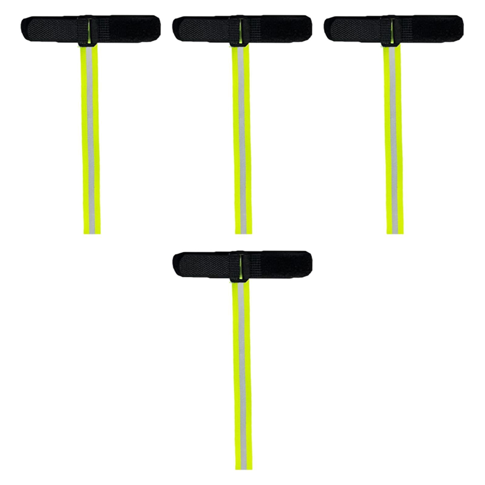 4Pcs Wrist Straps Reflective Anti Lost Work Glove Holders Glove Strap Leash for