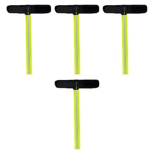 4Pcs Bretelles réfléchissantes antiperdues de travail Porte-gants Bracelet de gant