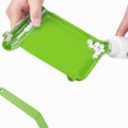 thumbnail image 3 of Plateau de Comptage de Pilules pour Droitier avec Spatule-Vert, 3 of 5