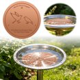 thumbnail image 1 of Tong Bird Bath For Outdoor Use – Universal Bird Feeder Bathing Station Soap Formula For Clean Waterer And Habitat, 1 of 6