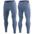 thumbnail image 3 of Men's Gym Pants for Training and Performance – Flexible Tight Fit Breathable Base Layer Pants for Running Basketball and Workout, 3 of 7