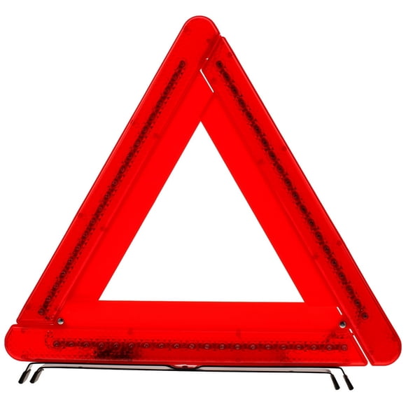 HLONK Triangle de Sécurité Urgence Voiture de Route Triangle Triangles Triangles Réfléchissant Lumière Panne Kit Routier Véhicules Danger