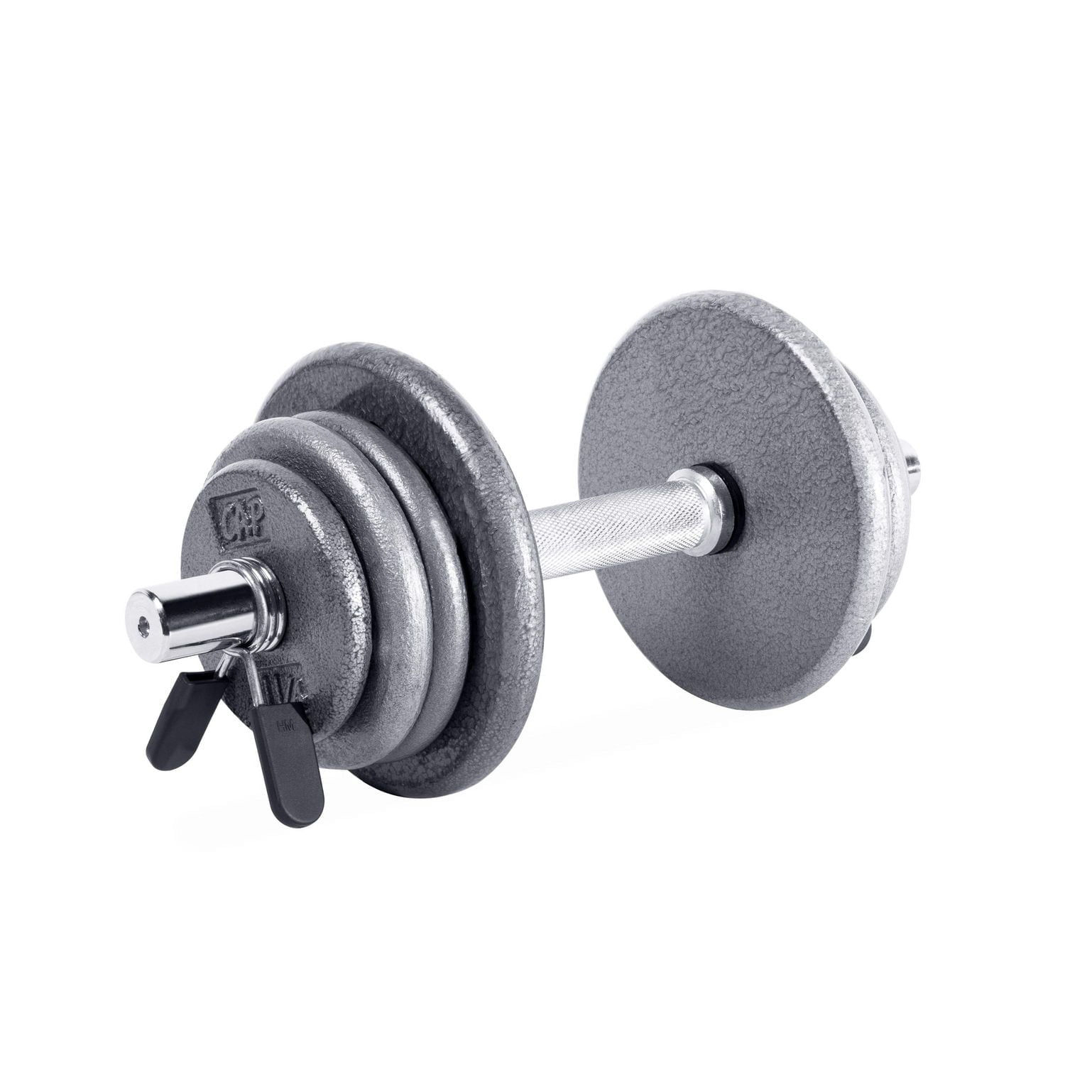 CAP Barbell Standard 1-Inch Cast Iron Weight Plate, 25 lb, Single, Grey