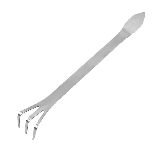Bonsai Root Rake for Soil Loosening and Aeration Stainless Steel Gardening Tool for Home Outdoor Use