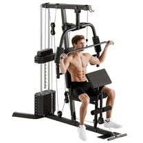 BalanceFrom Multifunctional Home Gym Workout Station with Floor