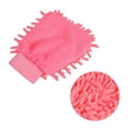 thumbnail image 4 of Unique Bargains Gants de Nettoyage Réutilisables Sans Rayures en Microfibre Chenille, Rose, 4 of 5