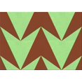 thumbnail image 1 of Ahgly Tapis Rectangulaire Lavable en Machine Vert Transitionnel, 6 Pieds x 9 Pieds, 1 of 7