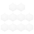 thumbnail image 1 of Unique Bargains Plastic Mesh Canvas Sheets,10Pcs 5.97' Cross Needlework Blank Yarn Crafting,Hexagon Shape, 1 of 5